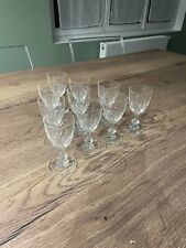 10 anciens verres à vin blanc