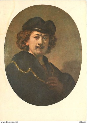 Carte postale art - -, peinture