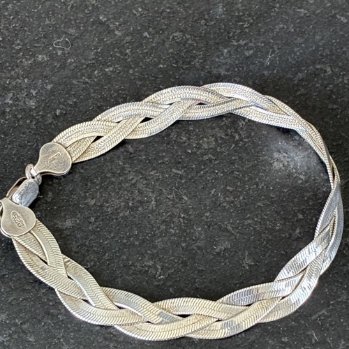 Bracelet argent 925 maille - bracelet, en