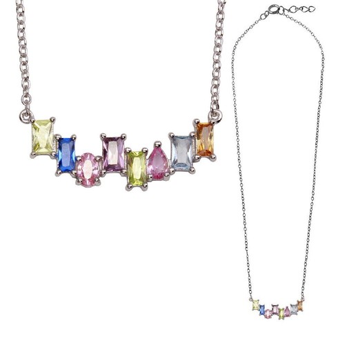 Argent sterling collier - argent,