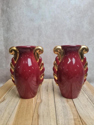 Paire vases vintage pl - de,