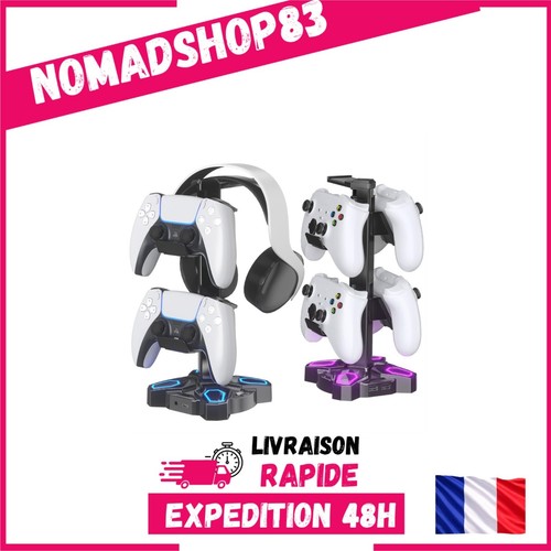 Kdd support casque gamer rgb - support,