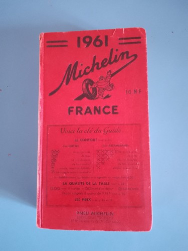 Guide michelin rouge - guide,