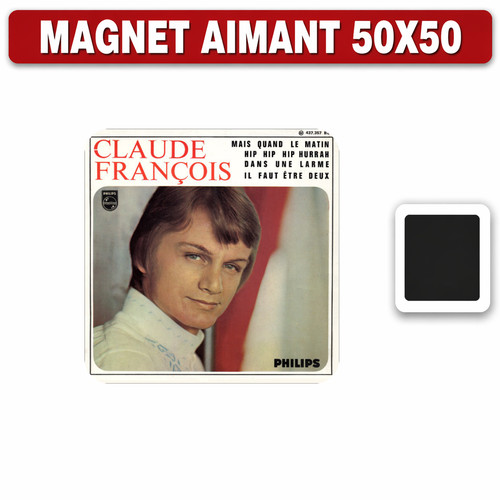Magnet frigo claude francois - frigo,