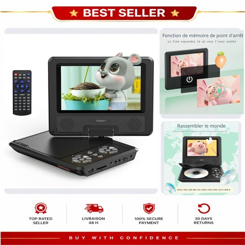 Yoton lecteur dvd portable - yoton,