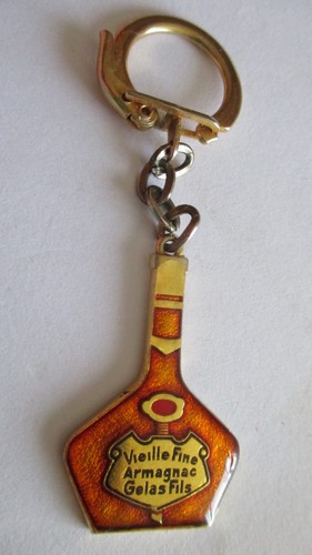 Porte clé métal - , verni