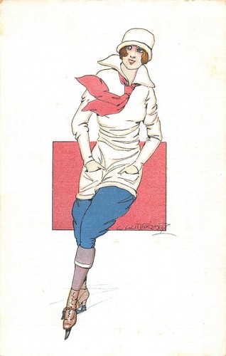 Cpa illustrateur signe - cpa,