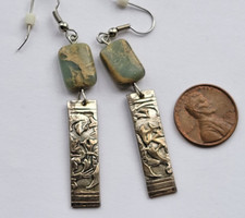 Bleu Agate Pierre Perle en