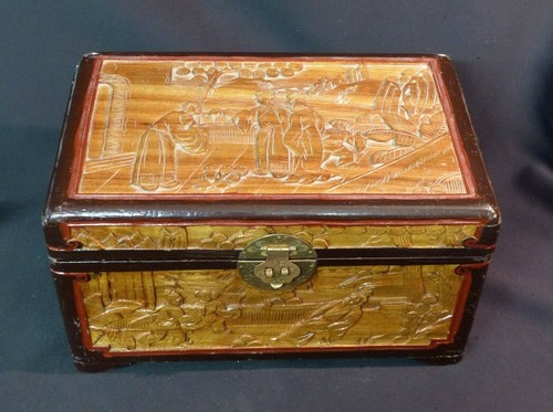 Très beau coffret ancien - beau,