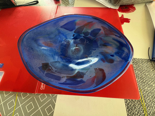 Vide poche verre soufflé - poche,