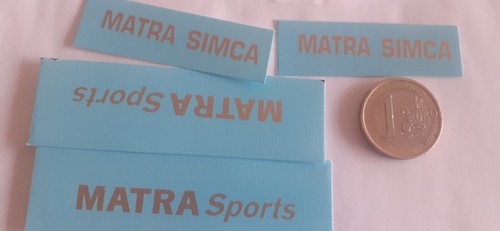 Decals decalcomanie matra - decalcomanie,