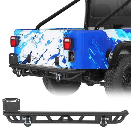 Steel rear bumper - rear,