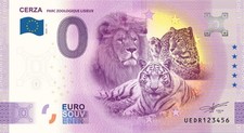 Billet Souvenir 2025 Zoo Cerza