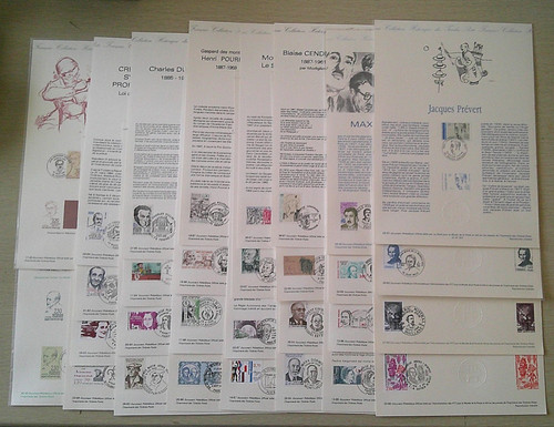 Documents philatéliques - philatéliques, du