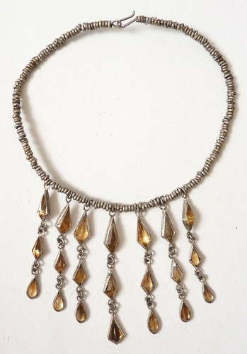 Ancien collier ethnique - ancien,