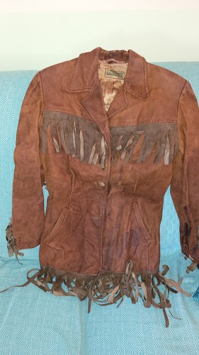 Rare veste frange western en - a,