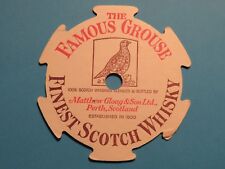 Bière Liqueur Barre dessous de Verre ~ Matthew Gloag 'Famous Grouse Scotch