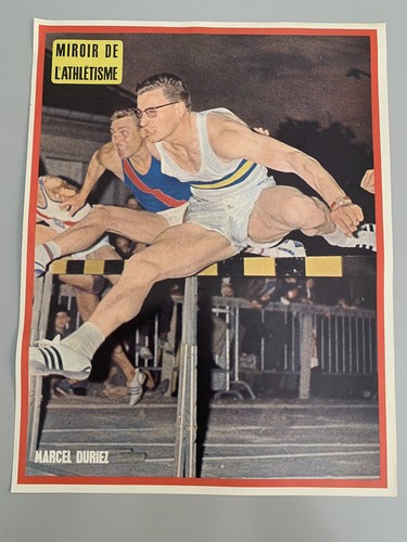 Marcel duriez ancien poster - marcel,