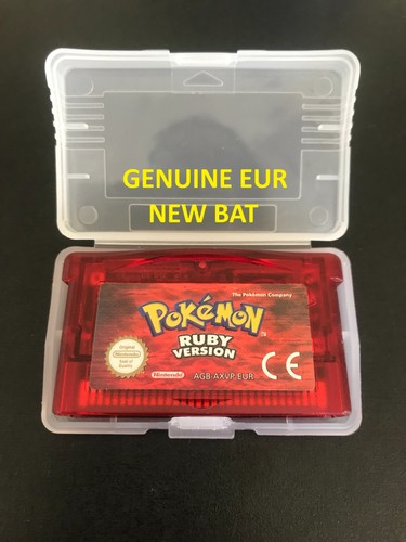 Pokemon ruby version - version, eur