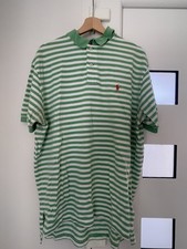 Polo Ralph Lauren a Rayure Vert et Blanc