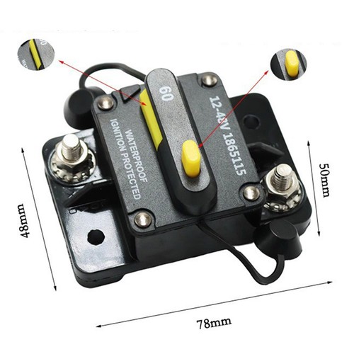 Disjoncteur amp res - 60, amp��res