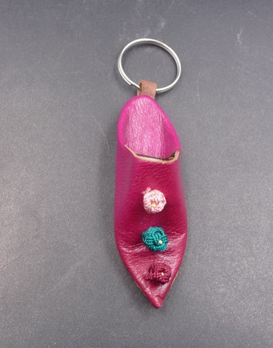 Porte clés babouche - porte-clés,