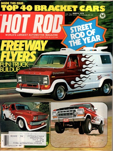 Hot rod magazine march 1978 - hot,
