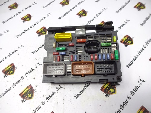 Bsm fuse box peugeot - bsm,