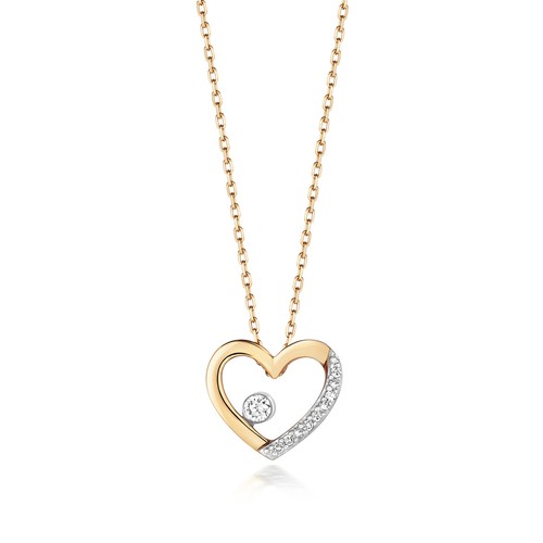 Collier coeur - collier,