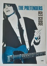 Publicité advert album concert tour advertising THE PRETENDERS 1986 Lp get close