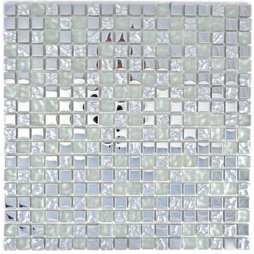 Mosaïque translucide crystal