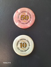 JETONS DE CASINO ANCIENS " AIX