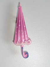 Broche PARAPLUIE Rose neuve