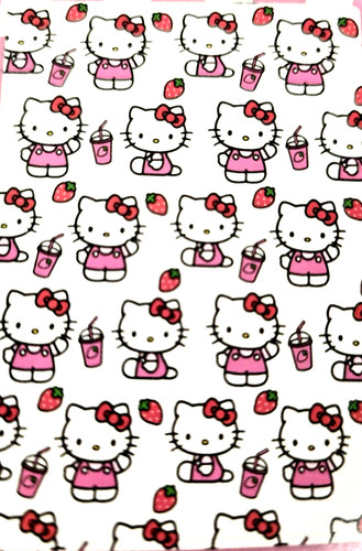Hello kitty fraise rose - kitty,,
