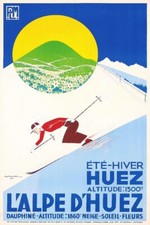 SKI ALPE D'HUEZ Rf38 - POSTER
