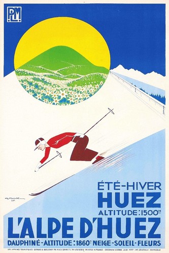 Ski alpe huez rf38 poster - rf38,