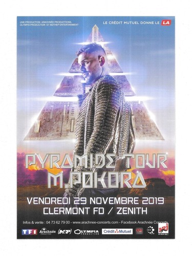 Flyer pokora en concert - m,