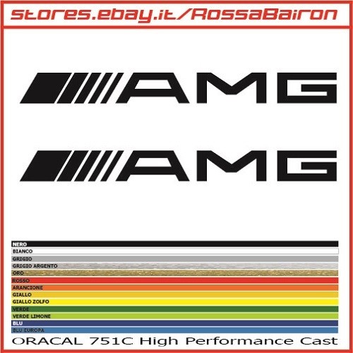 Kit autocollants amg - autocollants,