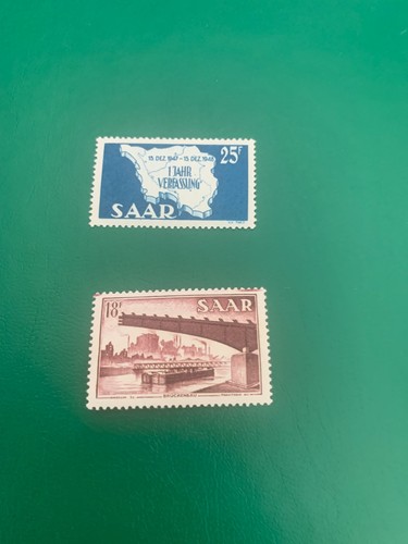 Timbre collection sarre - timbre, y