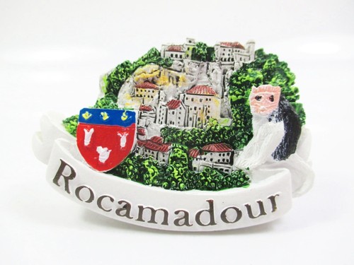 Rocamadour magnet poly - rocamadour,