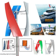 Max 3000W 12V 24V 48V Axe Vertical Éolienne Generator Mppt Contrôleur de charge