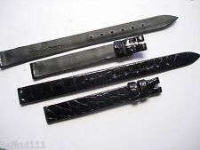 Bracelet vintage 50.60s Audemars Piguet 9 MM cuir noir montre vintage 9.1