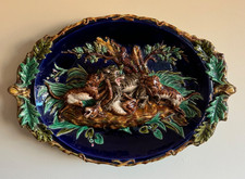 Sarreguemines Majolica Ancien