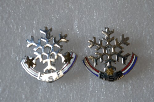 Insignes flocons esf ecole - insignes, du