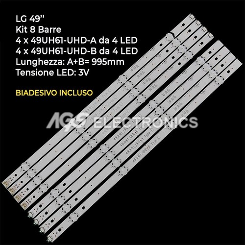 Kit barres strip led lg - barres,