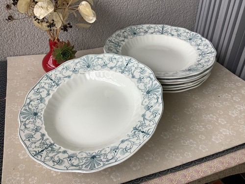Assiettes terre fer - terre,