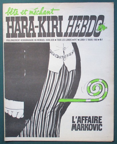 Hara kiri hebdo 17 - hebdo, 7