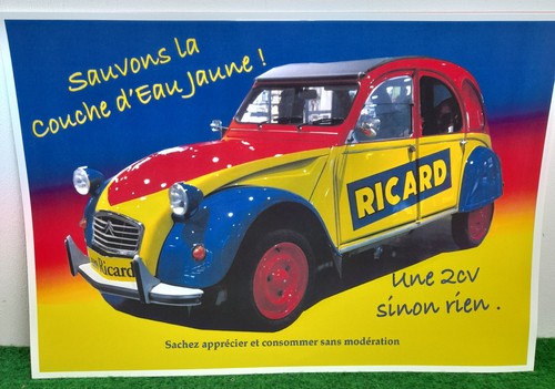 Citroen 2cv affiche - -, 40