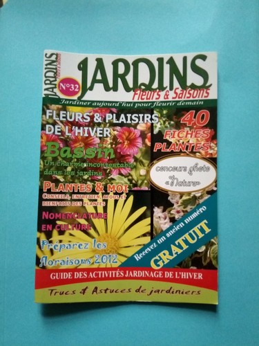 Revue jardins numéro - jardins,