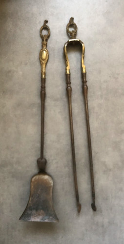 Outil ancienne pince pelle - ancienne,